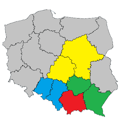 rejon działania